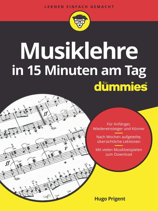 Title details for Musiklehre in 15 Minuten am Tag für Dummies by Hugo Prigent - Available